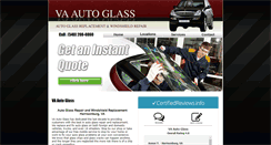 Desktop Screenshot of harrisonburgautoglass.com