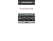 Tablet Screenshot of harrisonburgautoglass.com